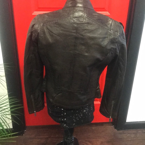 Mauritius 100% lamb skin leather jacket - Picture 2 of 8